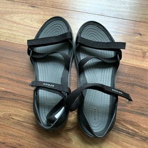 Croc sandals